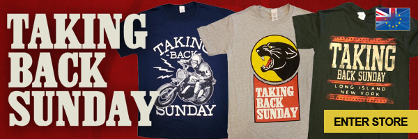 taking back sunday merch