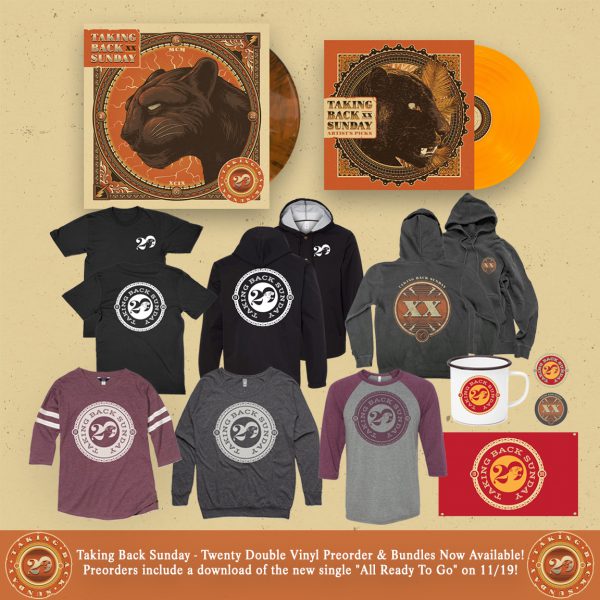 taking back sunday merch